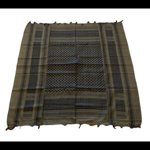 Shemagh Tactical Scarf, Arab Desert Scarf, Keffiyeh, Military Style, Bandana.